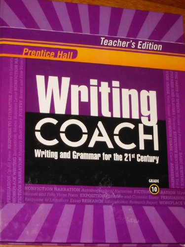 9780132537247: Writing Coach: Grade 10 TE