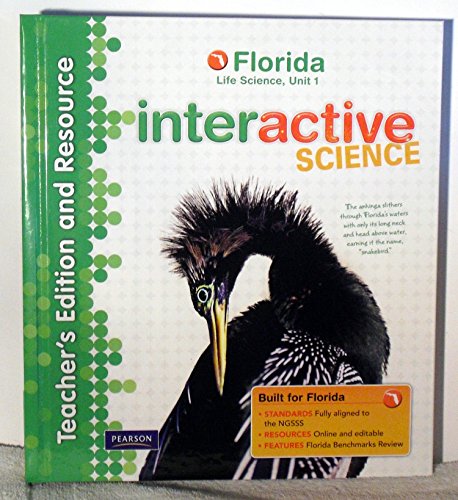 Imagen de archivo de Teacher's Edition And Resource, Florida Life Science, Unit 1 (Interactive Science) ; 9780132538442 ; 013253844X a la venta por APlus Textbooks