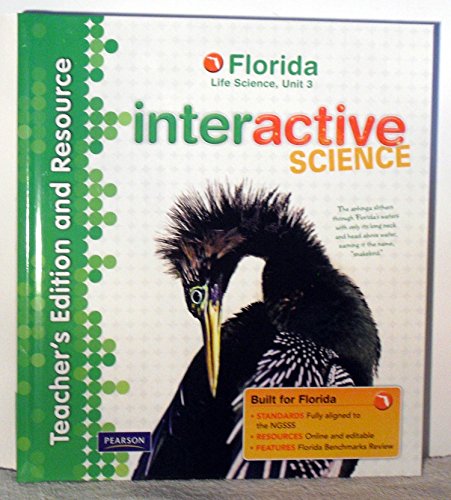 Immagine dell'editore per Teacher's Edition and Resource, Florida Life Science, Unit 3 (Interactive Science) venduto da ThriftBooks-Atlanta
