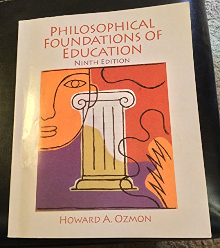 Stock image for Philosophical Foundations of Education for sale by HPB-Red