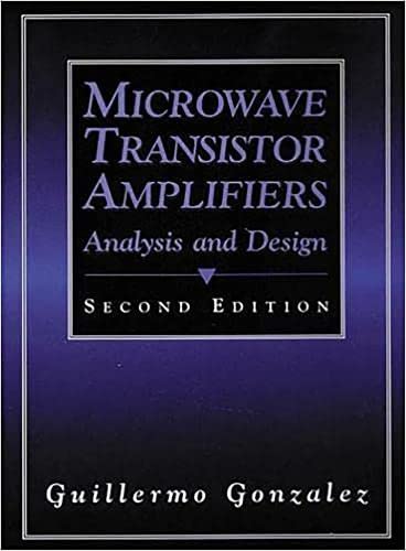 Imagen de archivo de Microwave Transistor Amplifiers: Analysis and Design a la venta por BooksRun