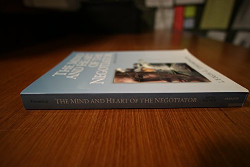 Imagen de archivo de Mind and Heart of the Negotiator a la venta por TextbookRush