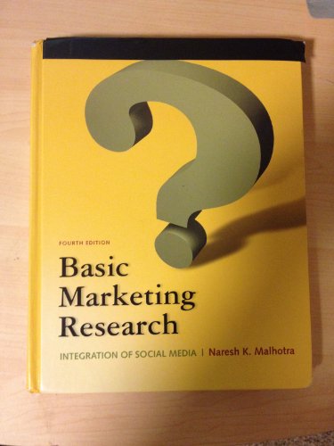 9780132544481: Basic Marketing Research: Integration of Social Media