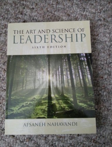 Beispielbild fr The Art and Science of Leadership zum Verkauf von Better World Books