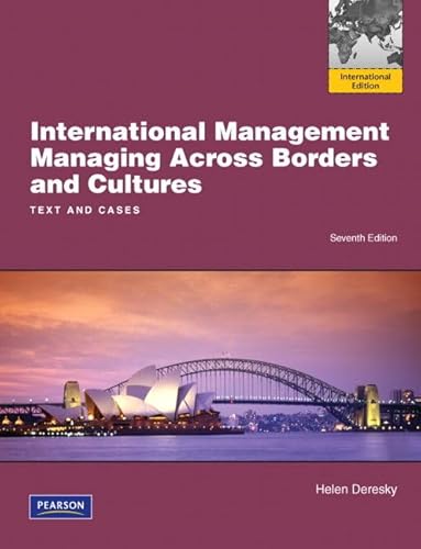 Stock image for International Management: Managing Across Borders and Cultures, Text and Cases: International Edition for sale by WorldofBooks