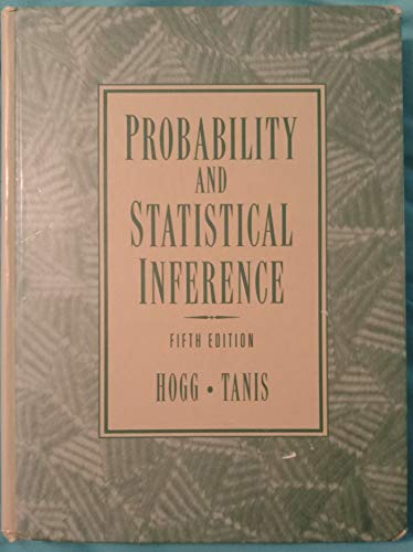 Stock image for Probability and Statistical Inference for sale by HPB-Red