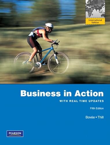 Stock image for Business in Action for sale by Anybook.com