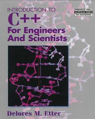 Beispielbild fr Introduction to C++ for Engineers and Scientists (Prentice Hall Modular Series for Engineering) zum Verkauf von SecondSale
