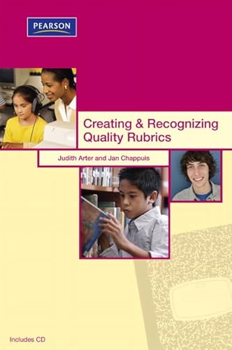 Beispielbild fr Creating & Recognizing Quality Rubrics (Assessment Training Institute, Inc.) zum Verkauf von SecondSale