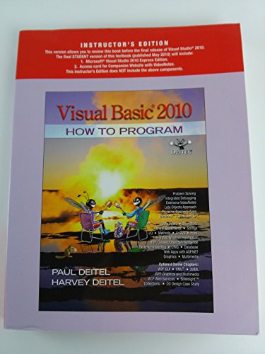 9780132551601: Visual Basic 2010 How to Program