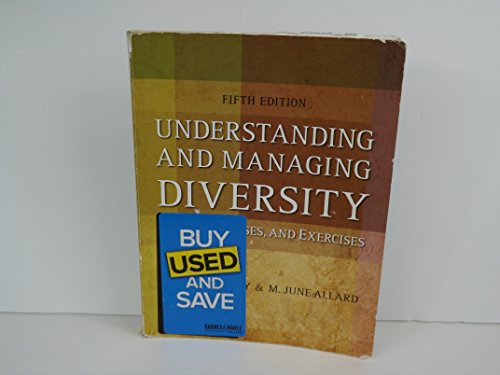 Imagen de archivo de Understanding and Managing Diversity (5th Edition) a la venta por SecondSale