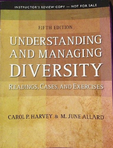 Imagen de archivo de Understanding and Managing Diversity a la venta por ThriftBooks-Atlanta