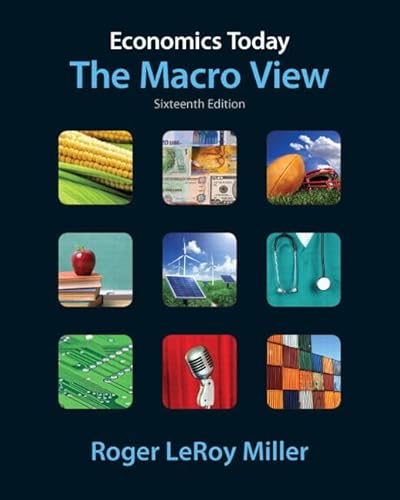 Beispielbild fr Economics Today: The Macro View (Pearson Series in Economics) zum Verkauf von WorldofBooks