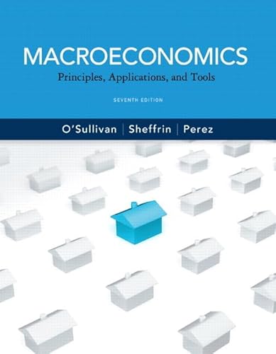 Beispielbild fr Macroeconomics: Principles, Applications, and Tools zum Verkauf von ThriftBooks-Atlanta