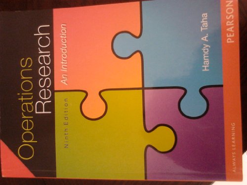 Beispielbild fr Operations Research: An Introduction (9th Edition) zum Verkauf von BooksRun