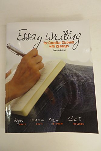 9780132557597: Essay Writing for Canadian Students (7th Edition)