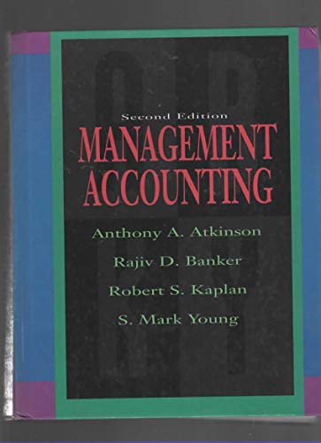 Imagen de archivo de Management Accounting a la venta por SecondSale