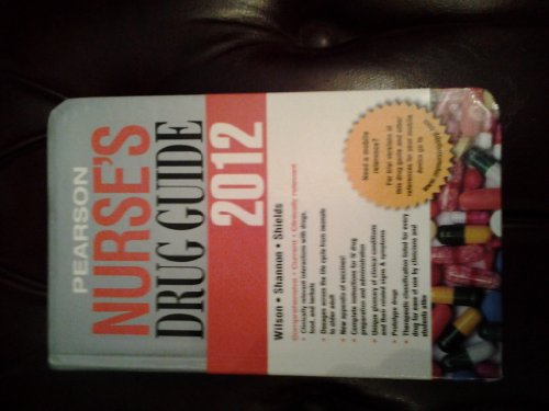 Stock image for Pearson Nurse's Drug Guide 2012 (Pearson Nurse's Drug Guide (Nurse Edition)) for sale by SecondSale