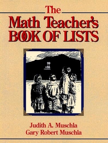 Beispielbild fr The Math Teacher's Book of Lists zum Verkauf von Better World Books