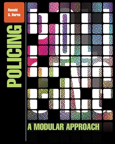 Imagen de archivo de Policing: A Modular Approach a la venta por BooksRun