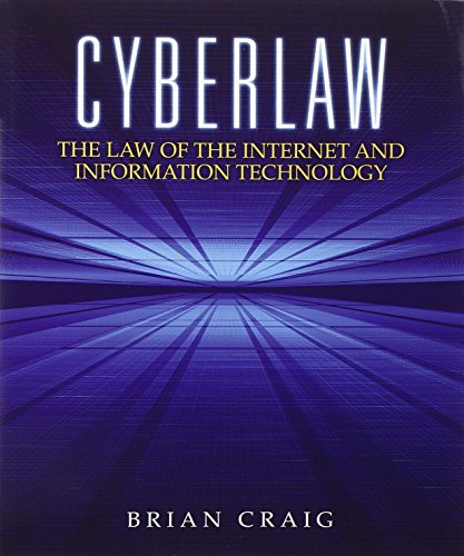 Stock image for Cyberlaw: The Law of the Internet and Information Technology for sale by SecondSale