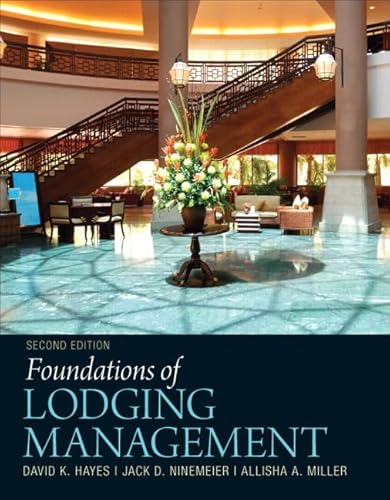 Beispielbild fr Foundations of Lodging Management zum Verkauf von ThriftBooks-Atlanta