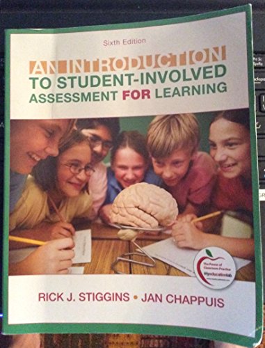 Imagen de archivo de An Introduction to Student-Involved Assessment FOR Learning (6th Edition) a la venta por Goodwill Books