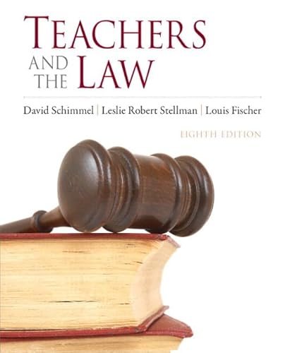 Imagen de archivo de Teachers and the Law (8th Edition) a la venta por BooksRun