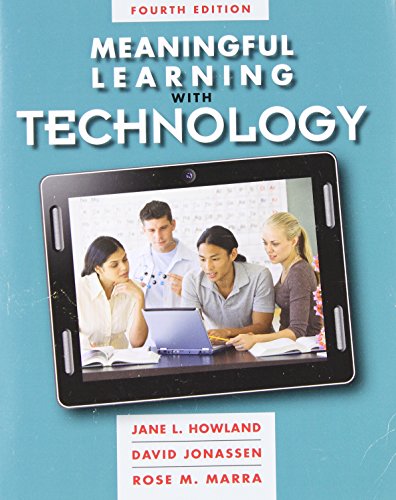 Imagen de archivo de Meaningful Learning with Technology a la venta por Better World Books