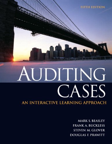 Stock image for Auditing Cases: An Interactive Learning Approach for sale by ThriftBooks-Dallas