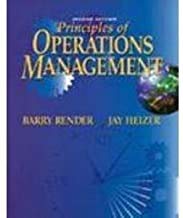 Beispielbild fr Principles of Operations Management zum Verkauf von Kloof Booksellers & Scientia Verlag