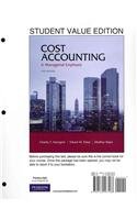 Beispielbild fr Cost Accounting: A Managerial Emphasis zum Verkauf von GoldenWavesOfBooks