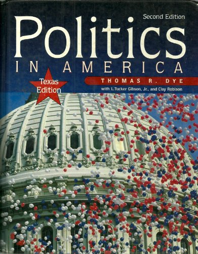 Beispielbild fr Politics in America-Texas Edition zum Verkauf von HPB-Red