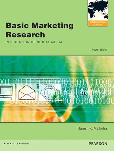 Imagen de archivo de Basic Marketing Research: International Edition a la venta por WorldofBooks