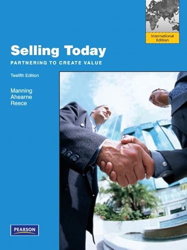 Stock image for Selling Today: International Version for sale by medimops