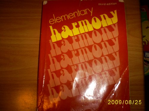 Imagen de archivo de Elementary Harmony: Theory and Practice a la venta por ThriftBooks-Dallas