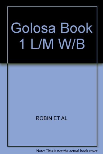 Imagen de archivo de Golosa Book I Lab Manual: A Basic Course in Russian Lab Manual/Workbook, Book 1 a la venta por ThriftBooks-Dallas