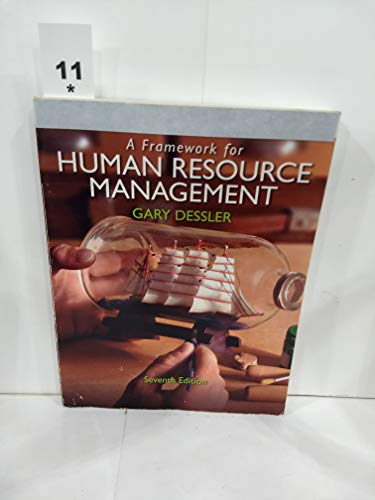 Stock image for Framework for Human Resource Management, A for sale by Bulrushed Books