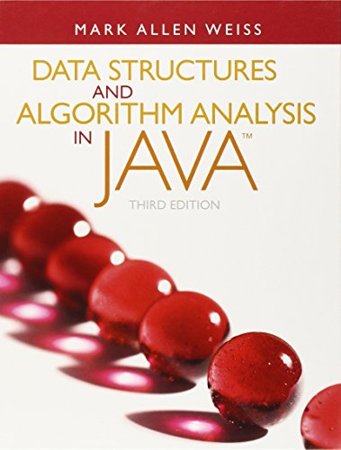 Beispielbild fr Data Structures and Algorithm Analysis in Java zum Verkauf von ThriftBooks-Atlanta
