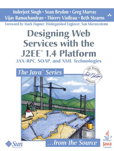 Designing Web Services with the J2EE 1.4 Platform: JAX-RPC, SOAP, and XML Technologies (Java (Prentice Hall)) (9780132582094) by Singh, Inderjeet