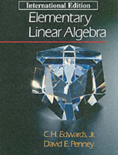 9780132582452: Elementary Linear Algebra