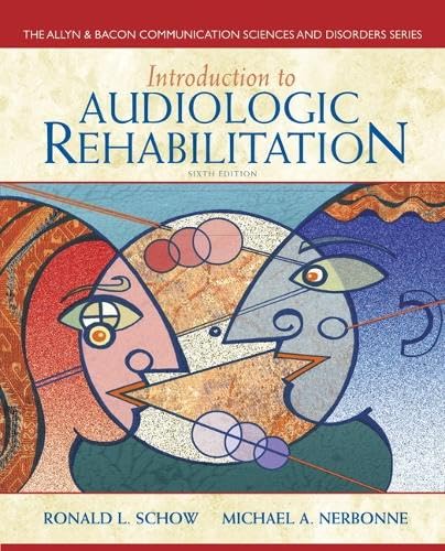 Immagine stock per Introduction to Audiologic Rehabilitation: United States Edition