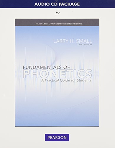 9780132582612: Audio CD for Fundamentals of Phonetics: A Practical Guide for Students (The Allyn & Bacon Communication Sciences and Disorders Series)