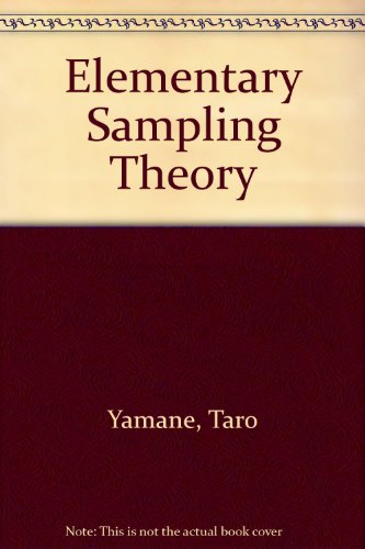 9780132595070: Elementary Sampling Theory