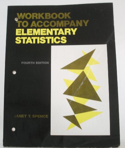 Stock image for Workbook to Accompany Elementary Statistics for sale by HPB-Red