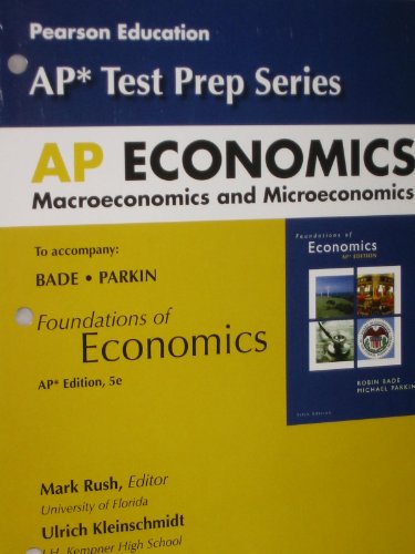 Stock image for Ap Economics: Macroeconomics And Microeconomics (Ap* Test Prep Series) ; 9780132603591 ; 0132603594 for sale by APlus Textbooks