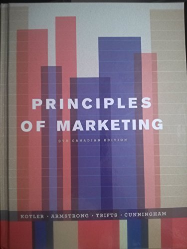 Imagen de archivo de Principles of Marketing a la venta por Better World Books: West