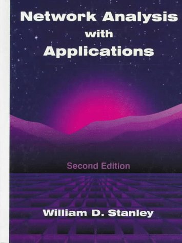9780132609104: Network Analysis with Applications