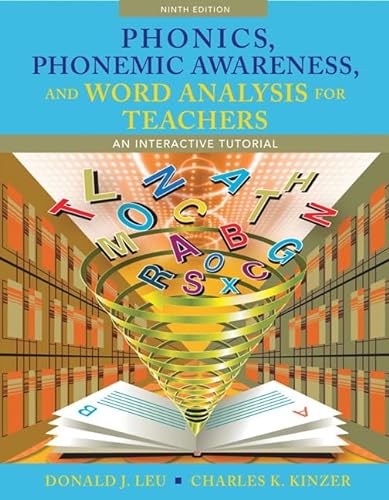 Imagen de archivo de Phonics, Phonemic Awareness, and Word Analysis for Teachers: An Interactive Tutorial (9th Edition) a la venta por BooksRun