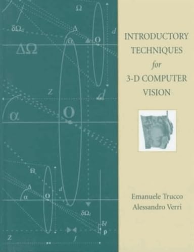 9780132611084: Itroductory techniques for 3-D computer vision